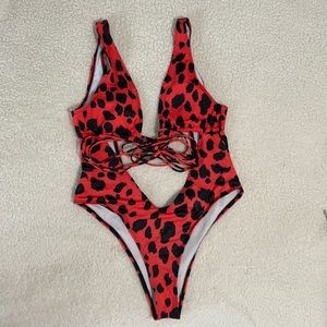 Shein one piece bikini